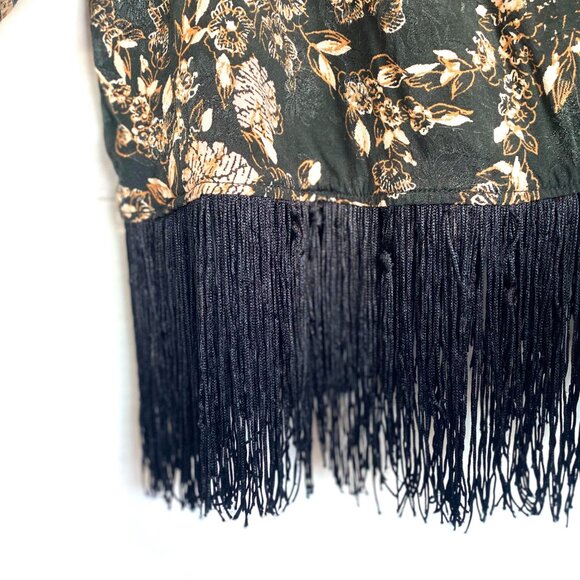 Free People Kaelin Floral Embossed Kimono - Picture 7 of 10